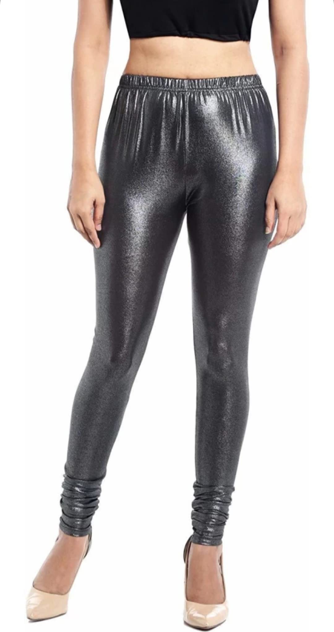 Women's Shimmer Skinny Fit Leggings 28 to 44-picture-29