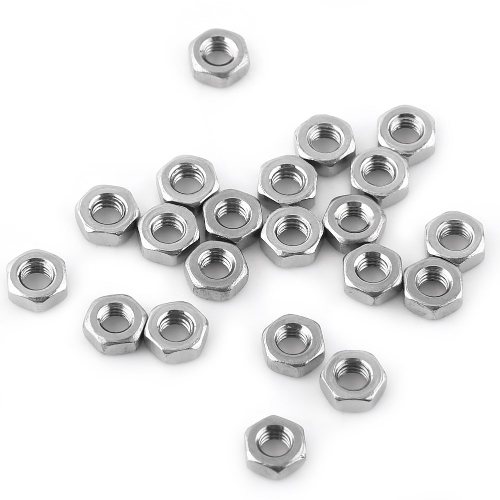 200pcs M3 Messing StandOff Edelstahl Schraube Mutter Set, PCB Hex männlich weiblich Gewinde Spacer Schraube Nuss Sortiment DIY Set für Motherboard(Set A)