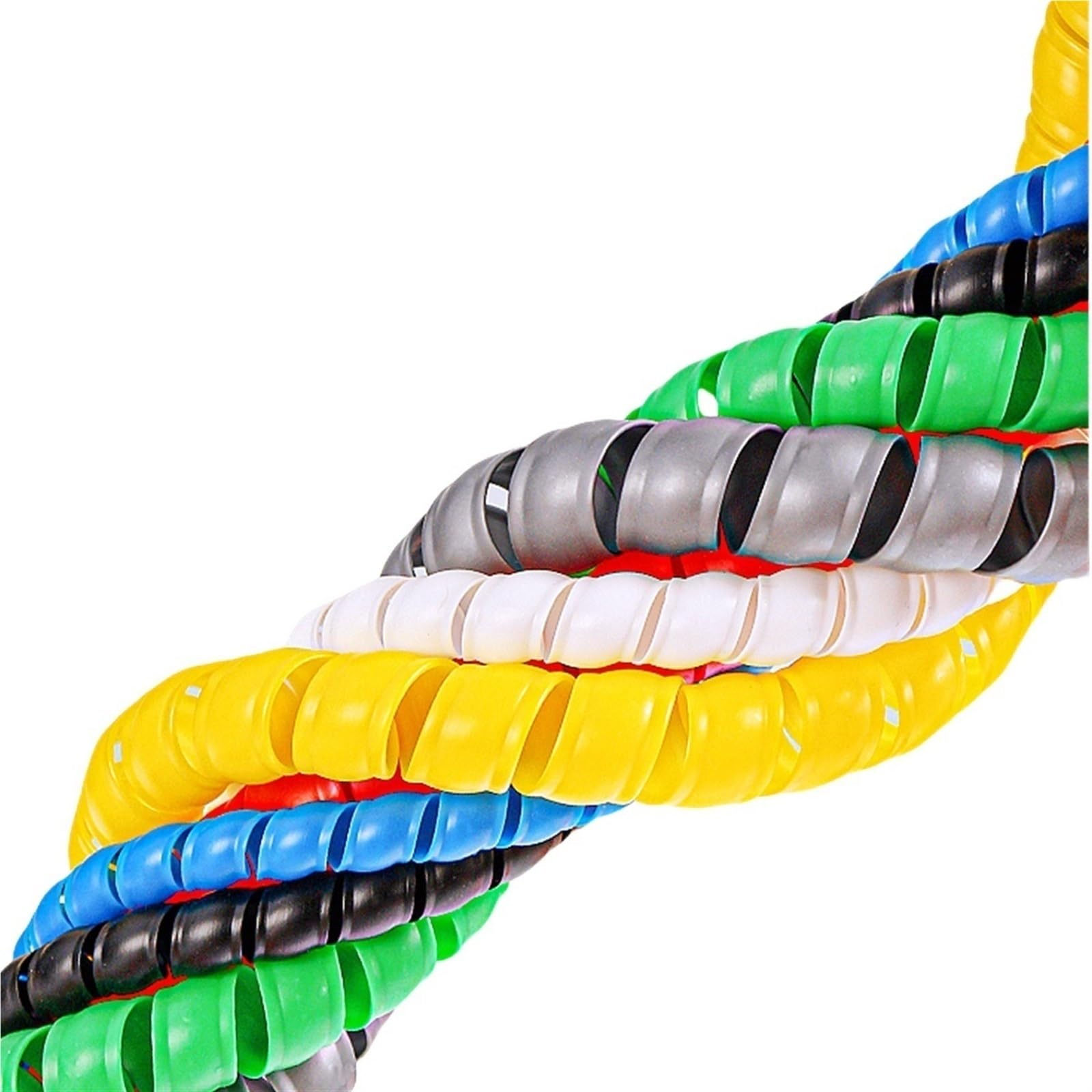 Ochraniacz rękawa węża hydraulicznego Owijka spiralna 5 metrów(Blue,ID 35mm)