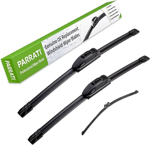 PARRATI Limpiaparabrisas de repuesto de alta calidad y rendimiento para todas las estaciones con limpiaparabrisas trasero, para Ford Expedition