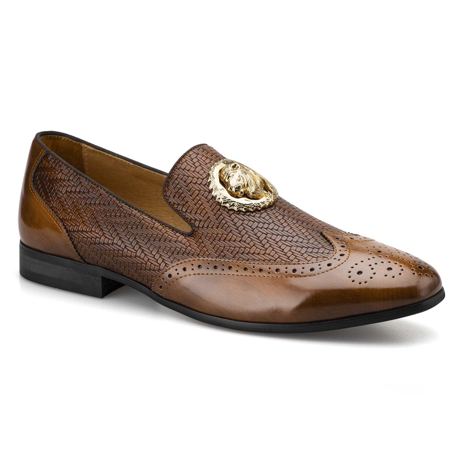 Meijiana Mens Shoes - Black Suede Loafers for Men with Metal Buckle, Rubber Sole, Fashion Casual Dress, Perfect for Business, Party or Birthday -