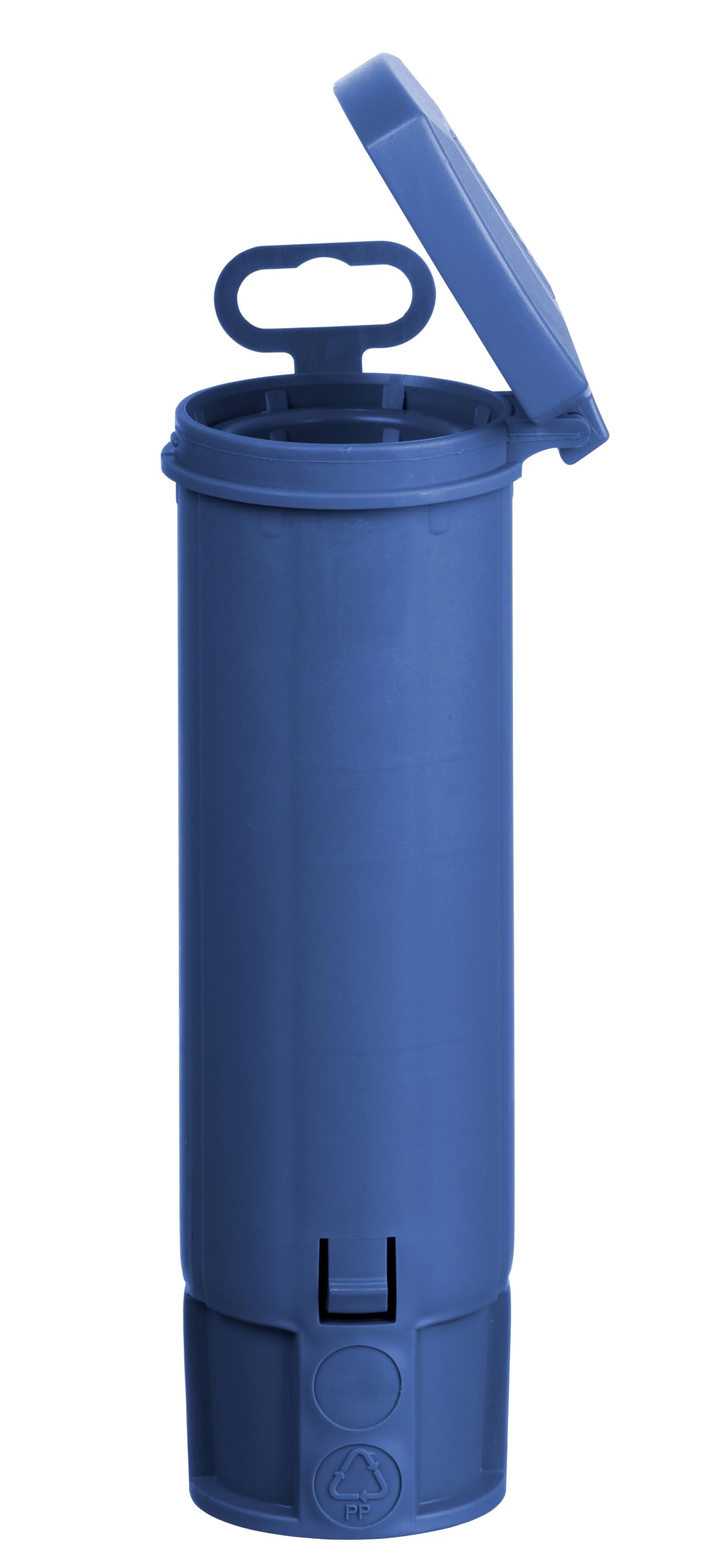 Blome Wäschespinne Medium Plus 60m blau inkl. Bodenhülse - Wäsche Spinne draußen, Made in Germany