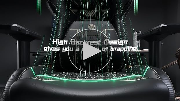 Amazon.com: Dowinx Gaming Chair Big and Tall with Massager Lumbar