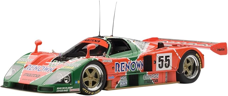 Amazon | AUTOart 1/18 マツダ 787B (優勝トロフィー付属) '91 ル