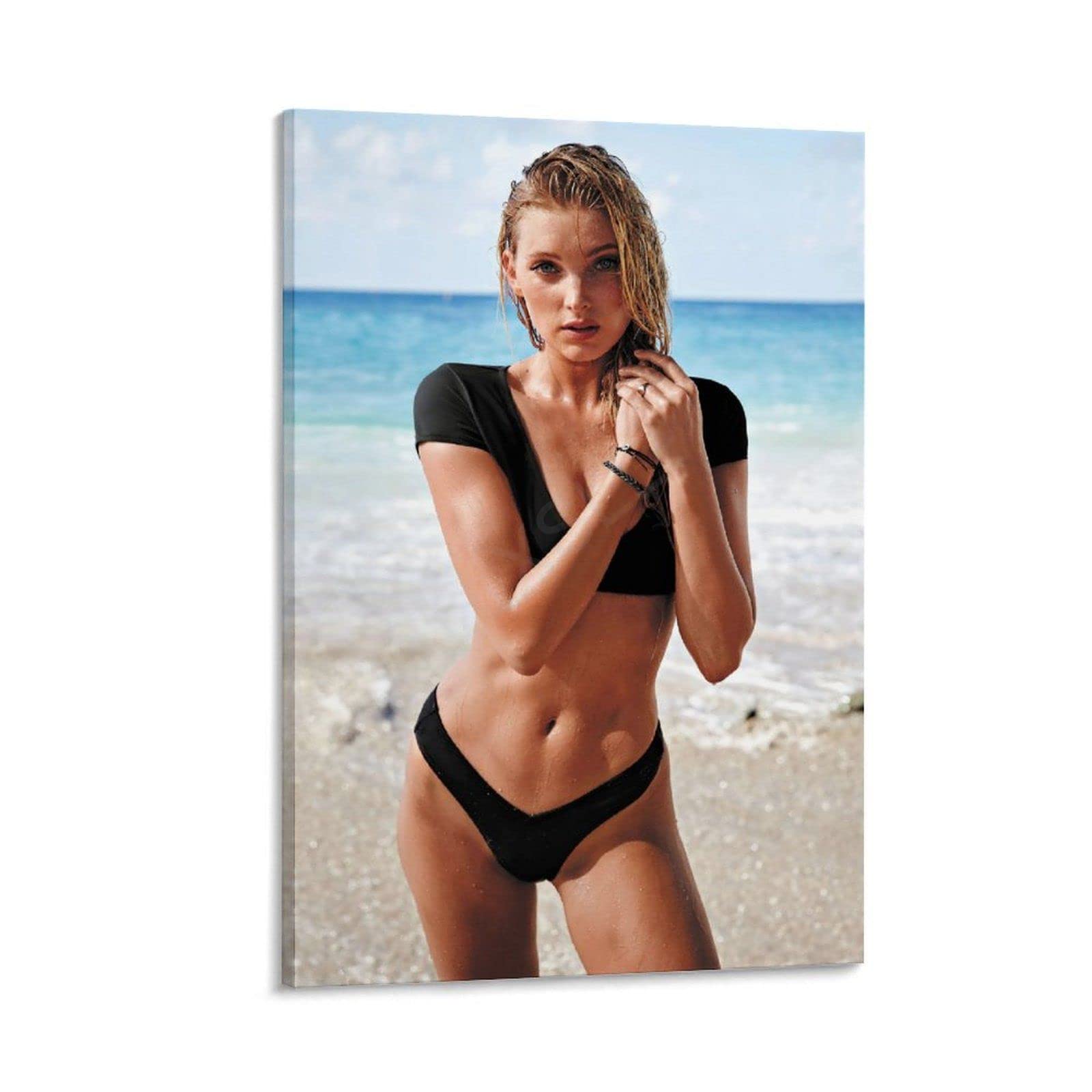 Amazon.com: EDUKAT Elsa Hosk Swedish Famous Sexy Bikini Female