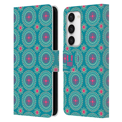 Étui portefeuille Galaxy S23 5G Head Case Designs motif kaléidoscope