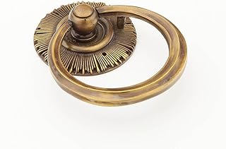 Schaub and Company 977 Sunburst Series 2-1/4 Inch Diameter Ring Cabinet Knob, Estate Dover