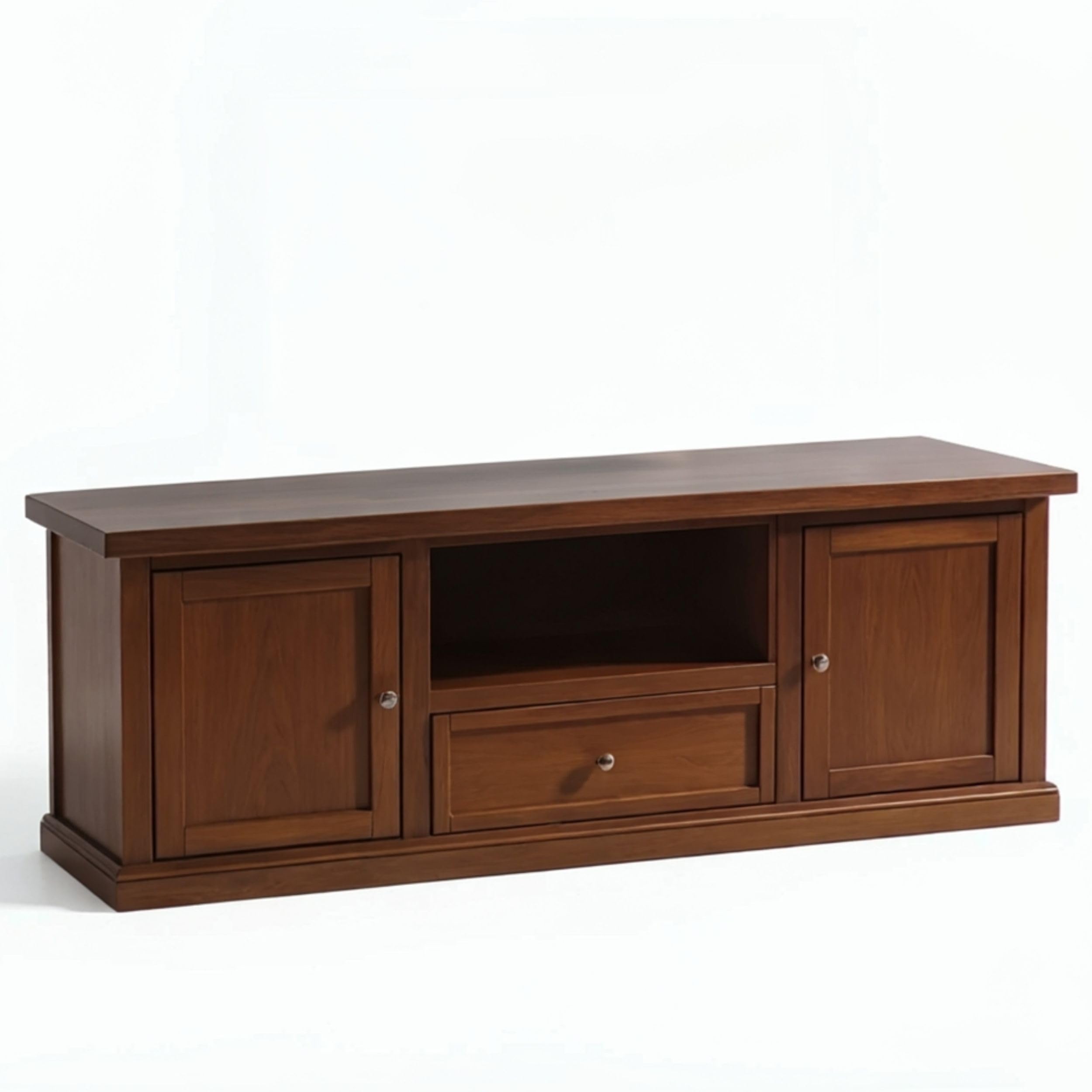 armadio tv due porte un cassetto un compartimento legno 160x45x57 cm