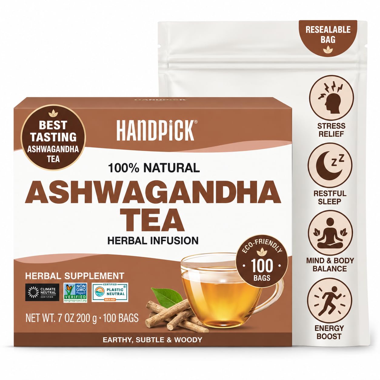  Lemon Ginger Tea (100 Teabags)Blend of 100% Natural Lemon & Ginger thumbnail