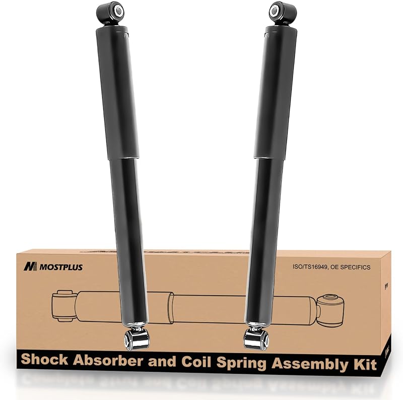 Amortecedores traseiros completos MOSTPLUS 345074 911533 para Chevrolet Silverado 1500 e GMC Sierra 1500 – Conjunto com 2