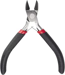 Precision Wire Cutters, Small Side Cutters for Crafts, Diagonal Pliers ...
