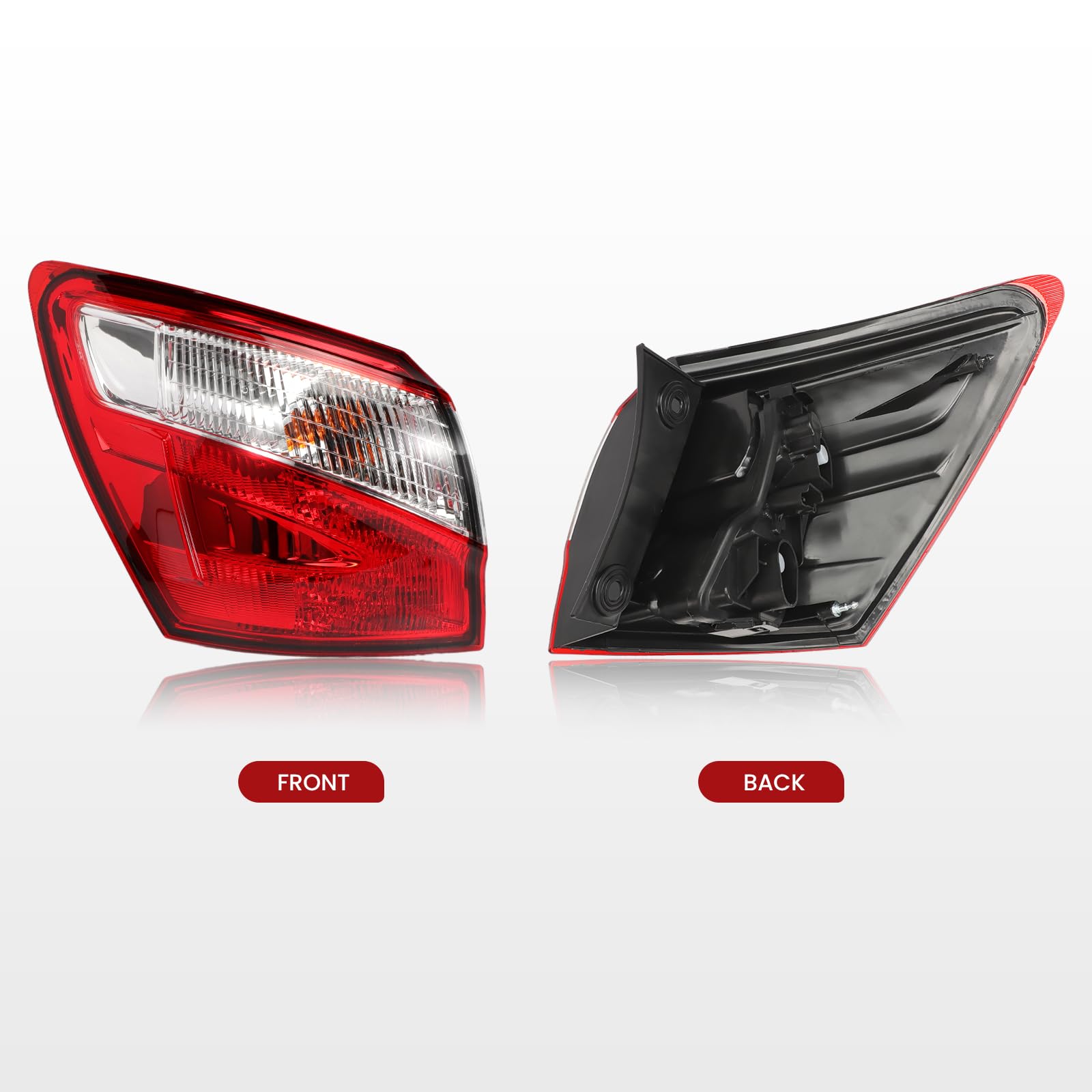 Fanale Posteriore Compatibile con Nissan Qashqai. Luce Freno Posteriore se utilizzata per Qashqai 5 e 7 posti 2010-2014 26555BR00A ULT115003