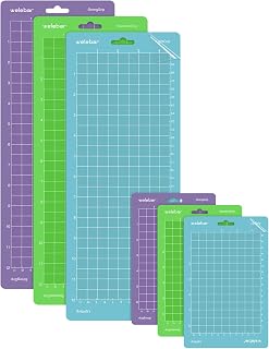 Welebar Variety Cutting Mat for Cricut Joy Machine, 4.5”x6.5” 4.5”x12” (StandardGrip/LightGrip/StrongGrip), Cutting Mat for Cricut Joy Accessories…