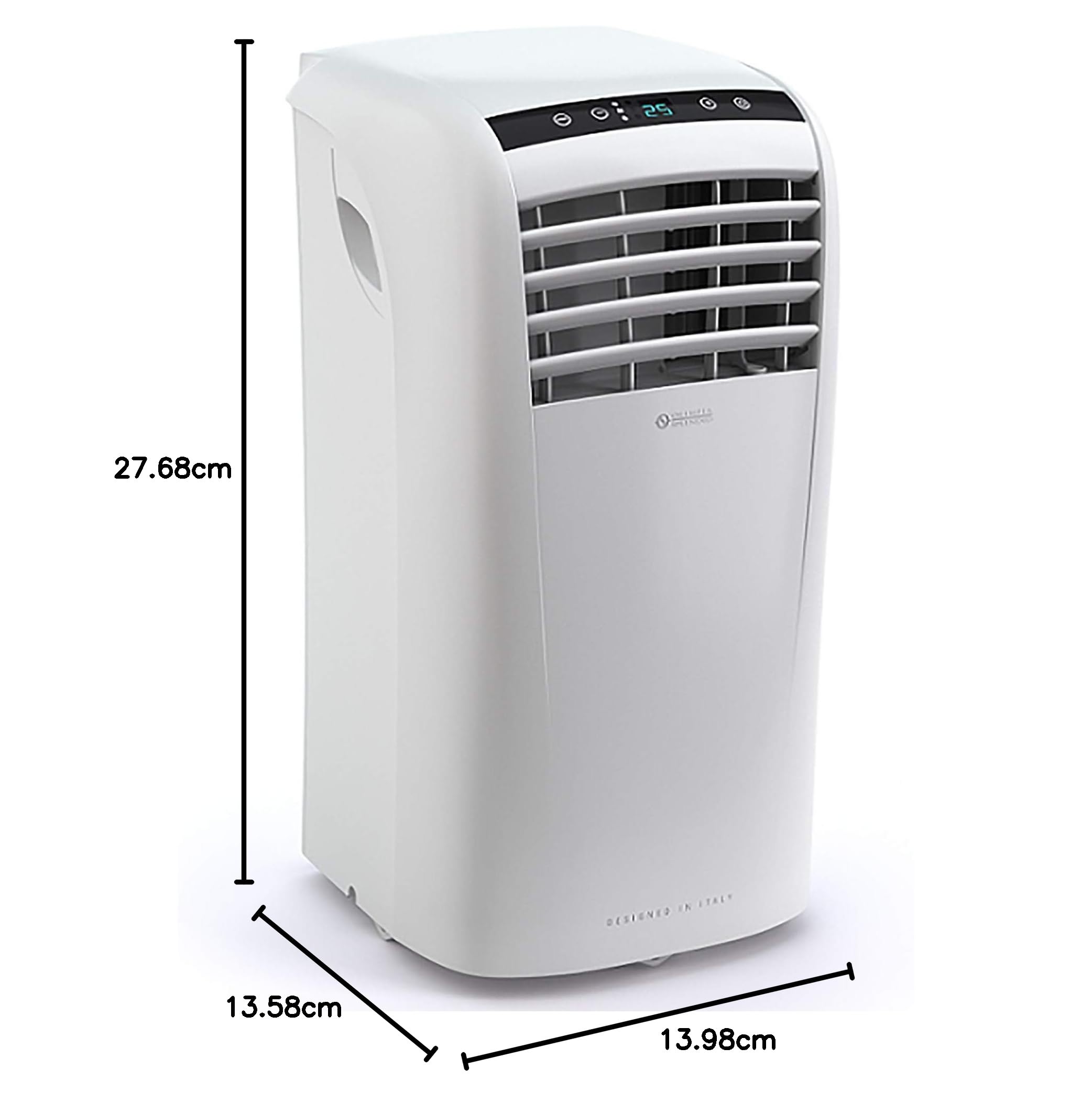 Olimpia Splendid 01913 Dolceclima Compact 8 P Climatizzatore Portatile, Bianco, 34.5 x 35.5 x 70.3 Cm