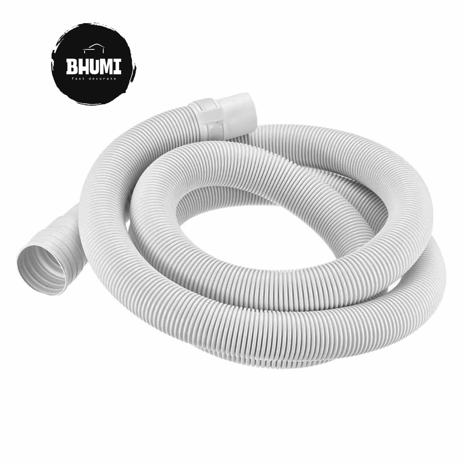 bhumi Universal Top load/Semi Load Washing Machine Outlet Drain Waste Water Hose Flexible Hose Pipe (Pack Of 1) (Outlet,2 mtr)