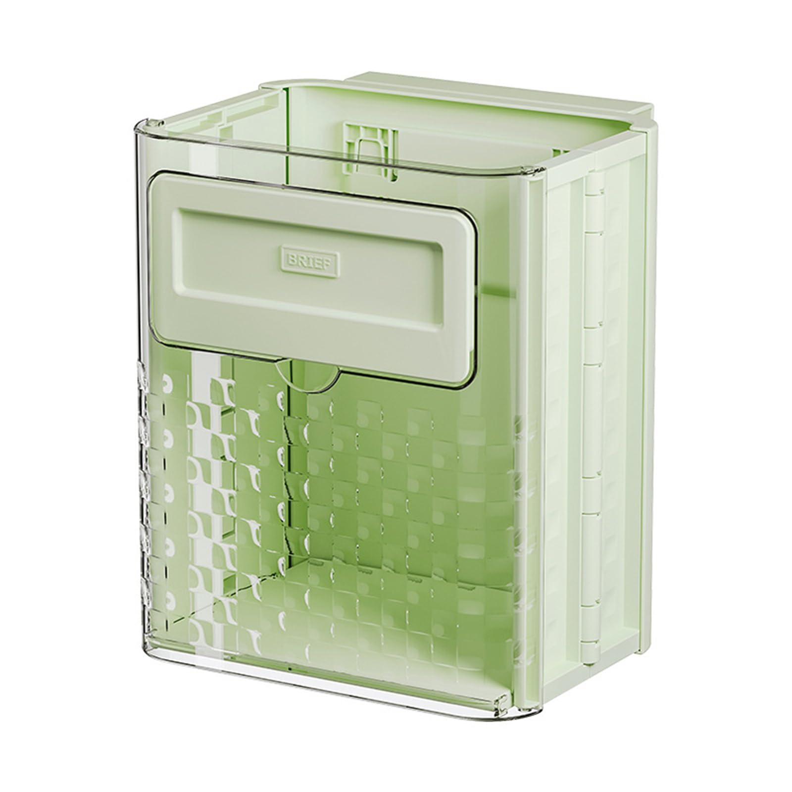 Tsophreniq Foldable Kitchen Rubbish Bin Space Saving Large Capacity Kitchen Trash Can Cabinet Hanging Designs