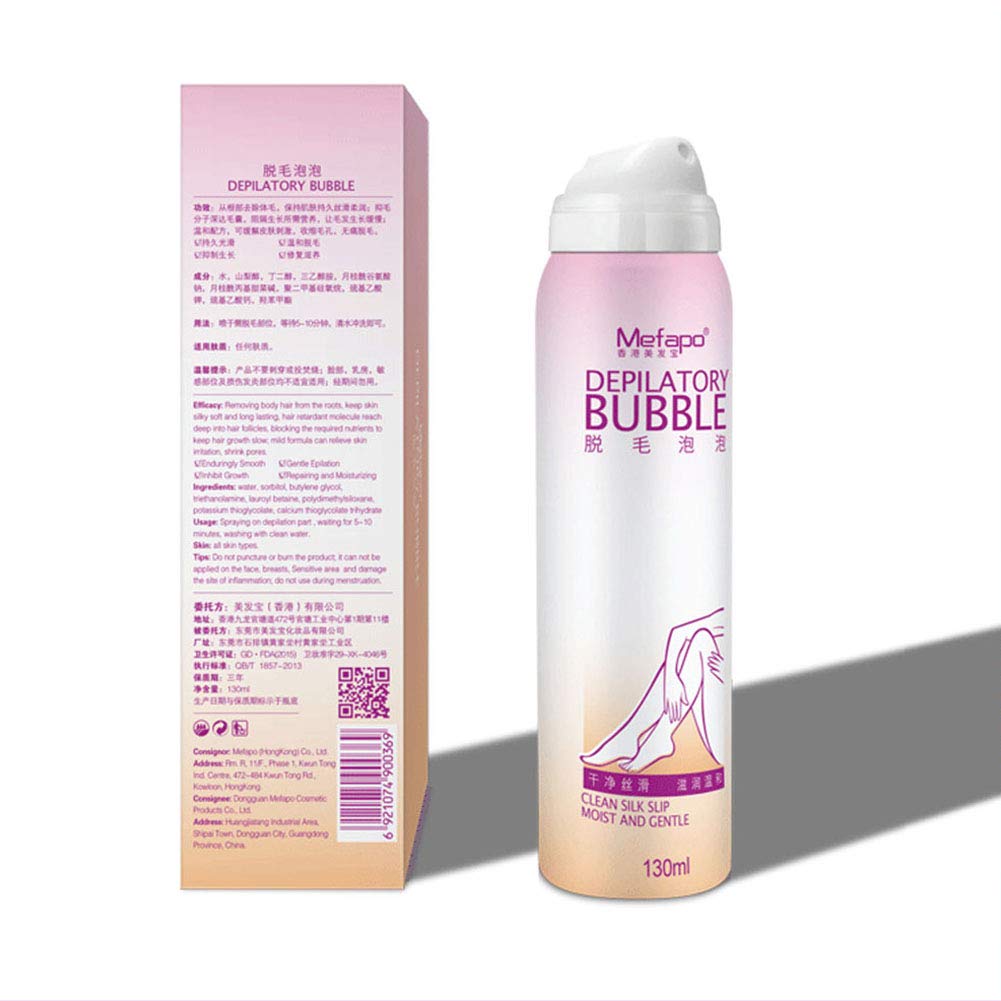 Accreate Safe Painless Hair Removal Cream Depilatory Cream Smooth Skin Boby Foam Mousse Removal Cream