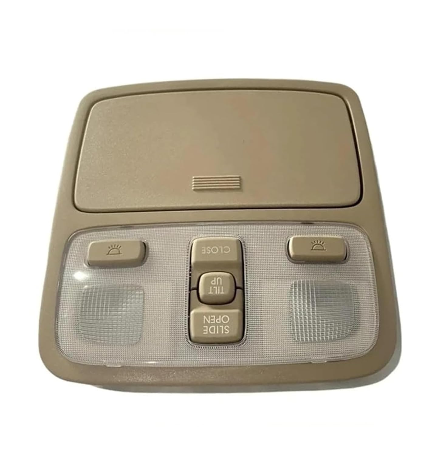 for Hyundai for Tucson 2004-2009 928202E000 928502E000 Top Control Light Sunroof Switch Assembly Car Roof Reading(Beige)