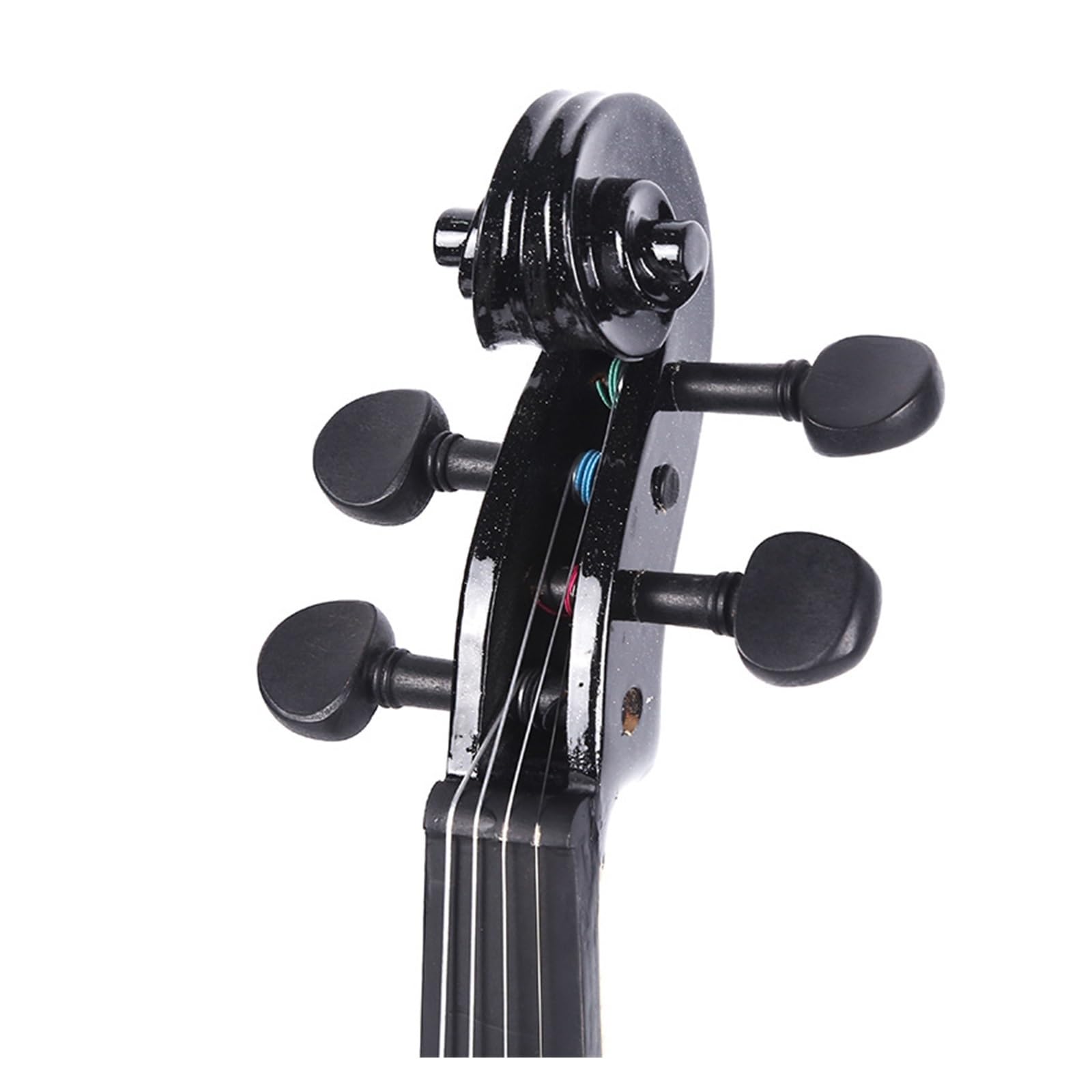 Violino Elettronico Per Principianti Strumento Musicale Nero 4/4 Professionale Violino