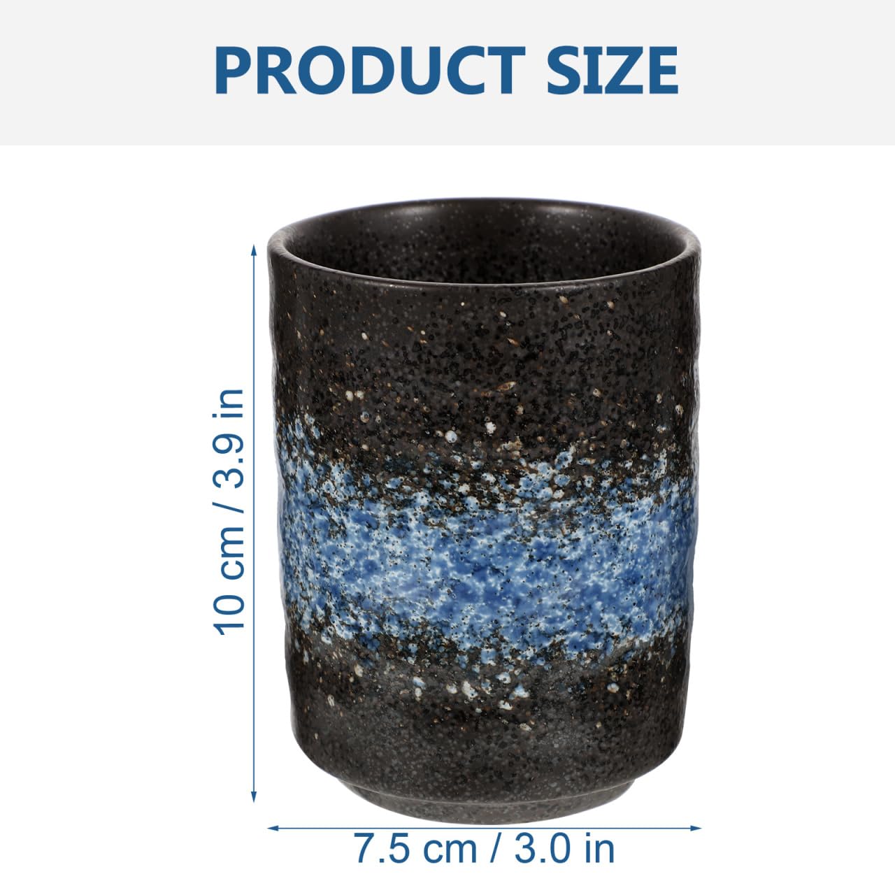 OUNONA tazza da tè giapponese tazza da tè multifunzione tazze in ceramica tazza da tè tazze da caffè tazze da caffè in ceramica fornitura della casa del tè tazze da tè