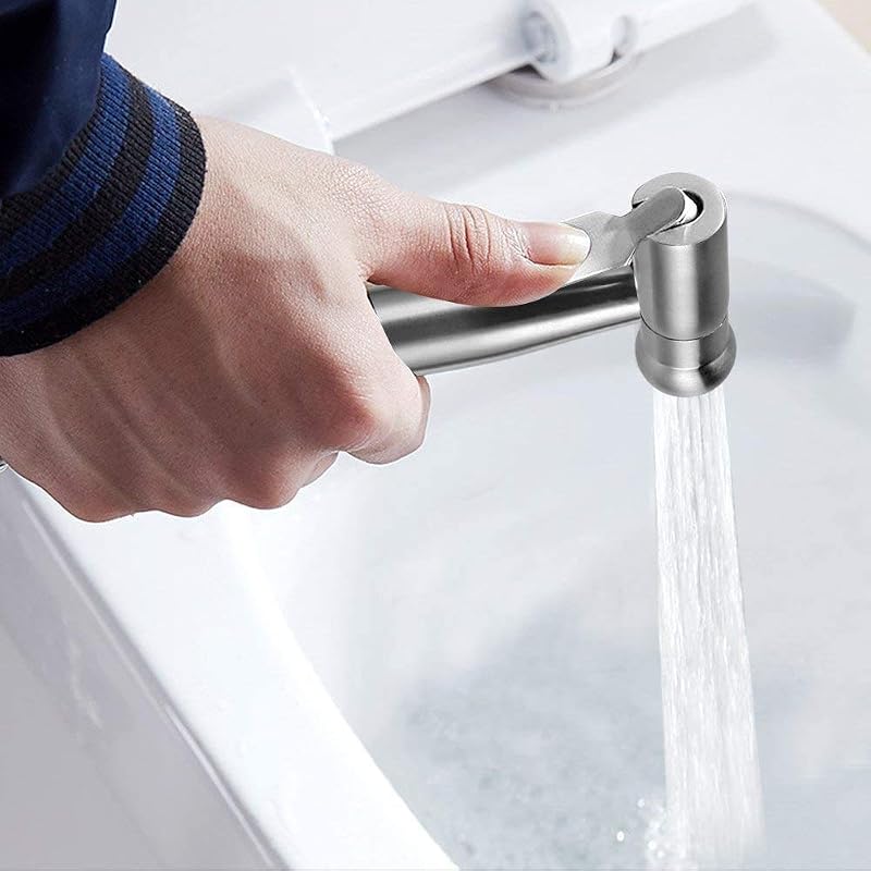 xocome Kézi Bidet Zuhanyzó Rozsdamentes Acél Toalett Spray Horog Nélkül