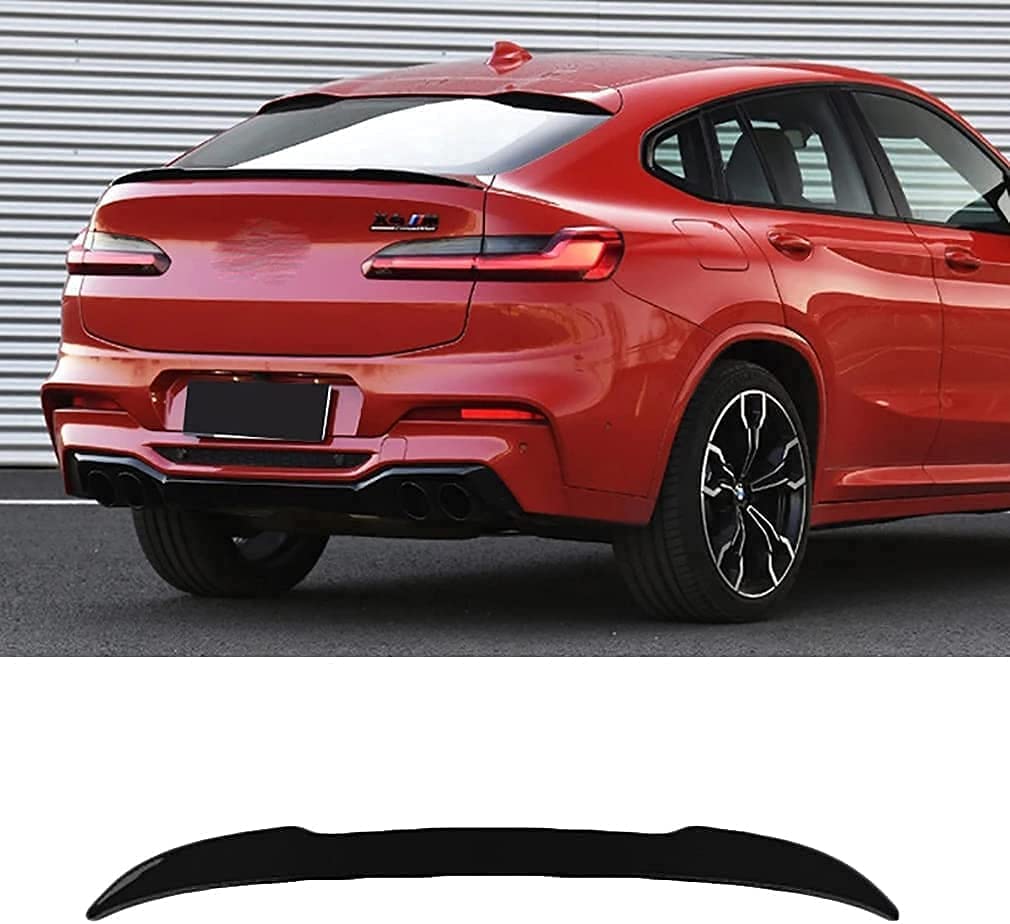 Spoiler Arrière Pour BMW X4 G02 (2019-2021) Et X4 M - Becquet Toit Coffre En ABS/fibre De Carbone, Effet Aérodynamique - 10