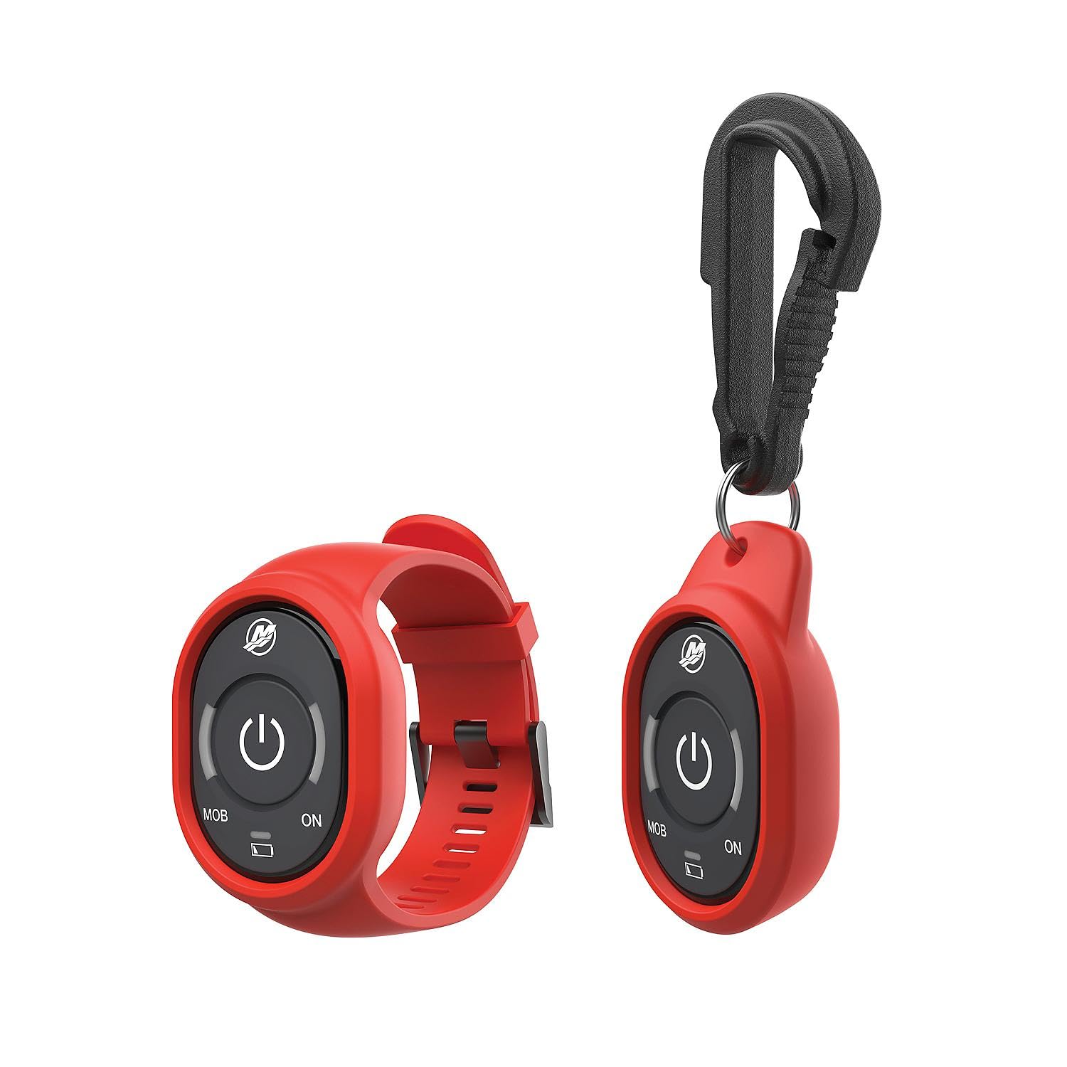 Wearable Fob Kit - Mercury SmartCraft Engines - Captain Fob, Wristband & Carabiner Clip - 8M6007943