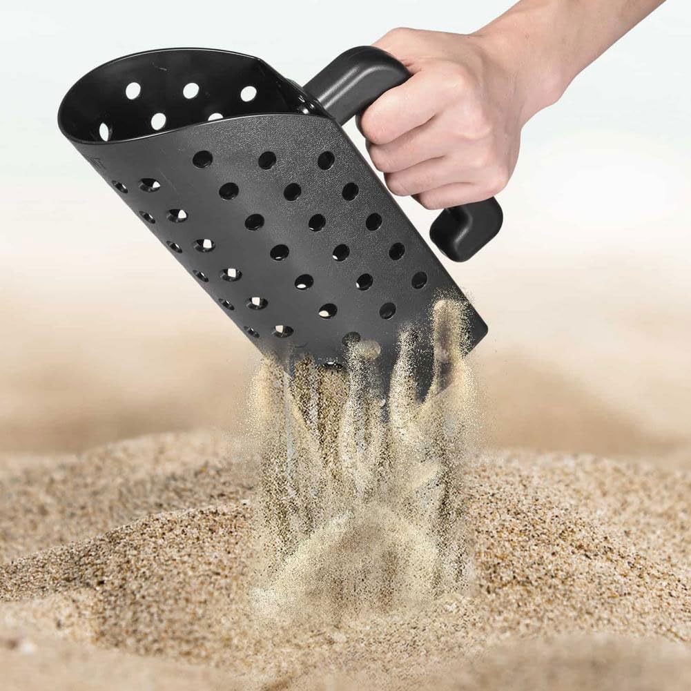 Ensemble d'outils de creusement de et à sable de plage – Accessoires de détecteur de métaux pour enfants et adultes – Plastique ABS