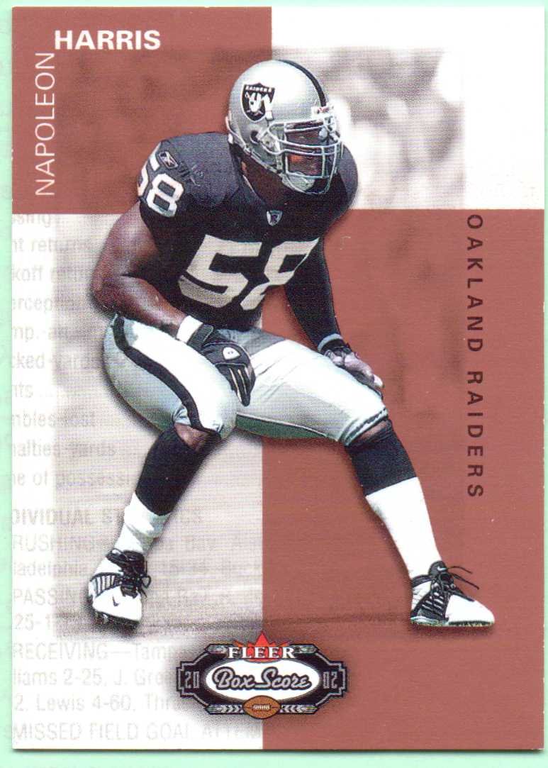 Amazon.com: Napoleon Harris 2002 Fleex Box Score Rookie #164