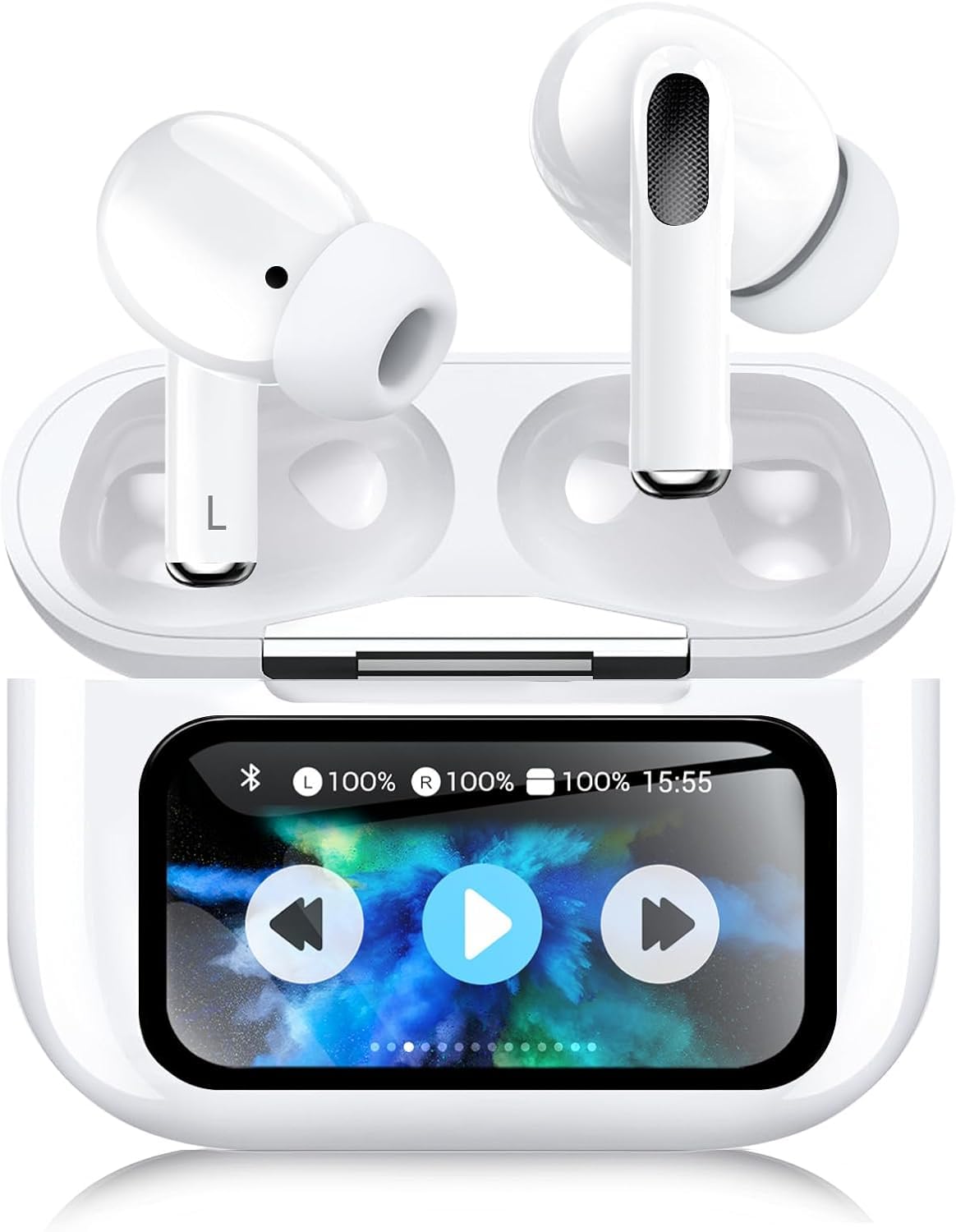 Amazon.co.jp: イヤホン bluetooth ワイヤレスイヤホン 【多機能タッチ