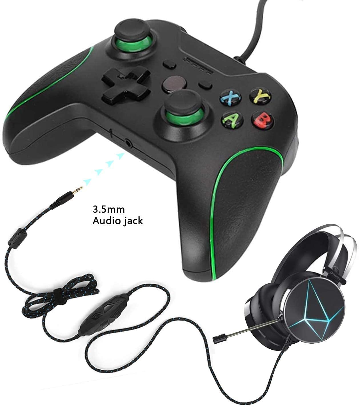 Y Team Controller for Xbox 1, Wired Controller for Xbox One Game Controller for Xbox