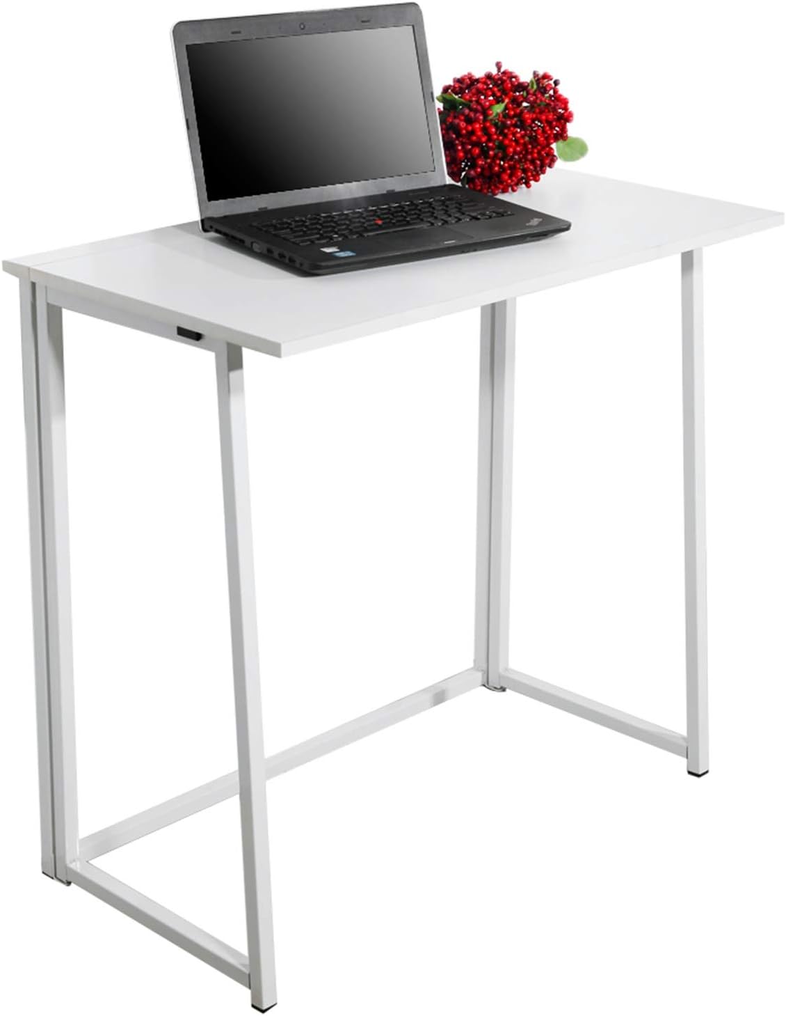 Amazon.co.jp オフィスコンピュータデスク シンプルな折りたたみ式コンピュータデスクPCラップトップホームオフィスコンピ