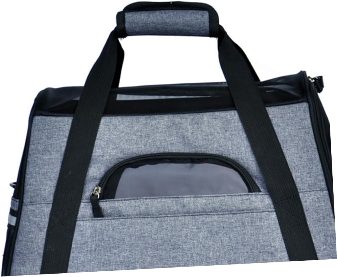 UPKOCH 1pc Breathable Pet Carrier Bag for Cats and Dogs Handbag for Outdoor Travel Comfortable and Stylish Design for Hiking and Daily Use