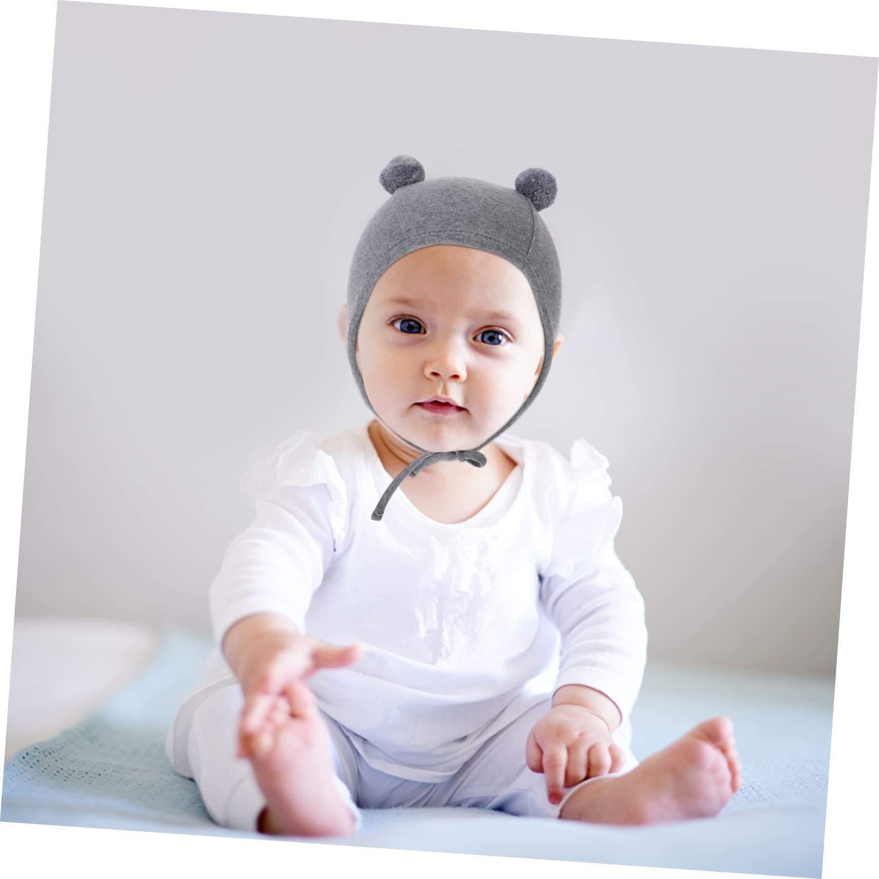 Abaodam 6 Pz Cappello da Bambino Cappello Termico riscaldante Cappellino neonata Infante Primavera e Autunno Copricapo Tappo del Pneumatico di Cotone Neonato