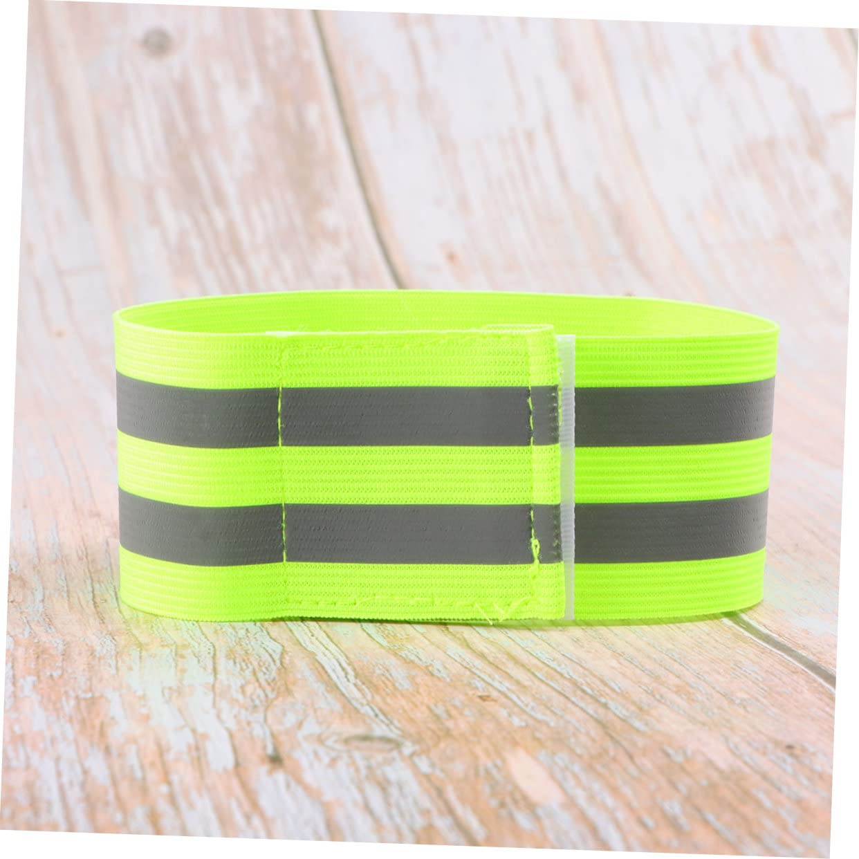 POPETPOP 12 Pièces Bandes Réfléchissantes Bracelet Réfléchissant Bande Réfléchissante Confortable Bande Réfléchissante De Cyclisme Bandes De Cheville Réfléchissantes Green