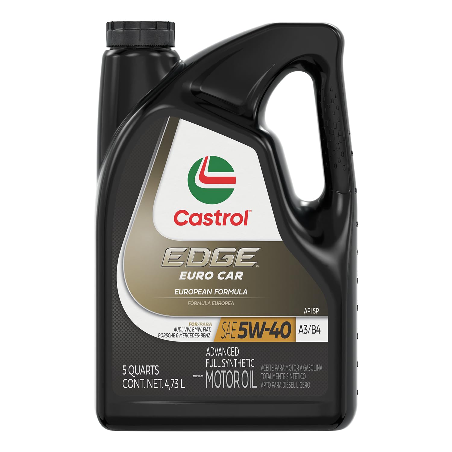 Amazon | カストロール エッジ 5W-40 エンジンオイル 4.73L (5クオート