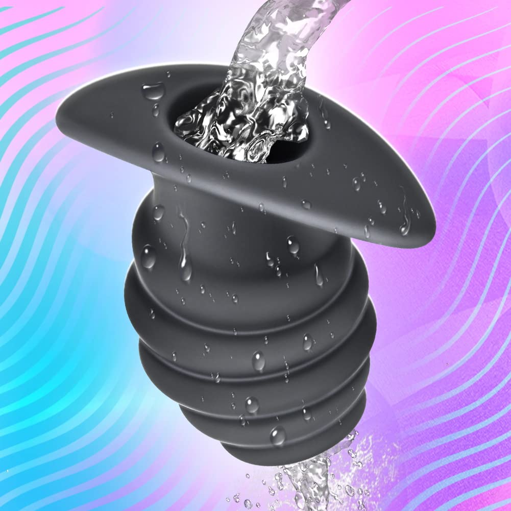 SXOVO Plug Anali Tunnel Anale di Silicone Grande + Medio + Piccolo Set di Plug Anale Plug Analesex Kit per una Stimolazione Sessuale Profonda Giocattoli Sessuali Sex Toy per Uomo Donna