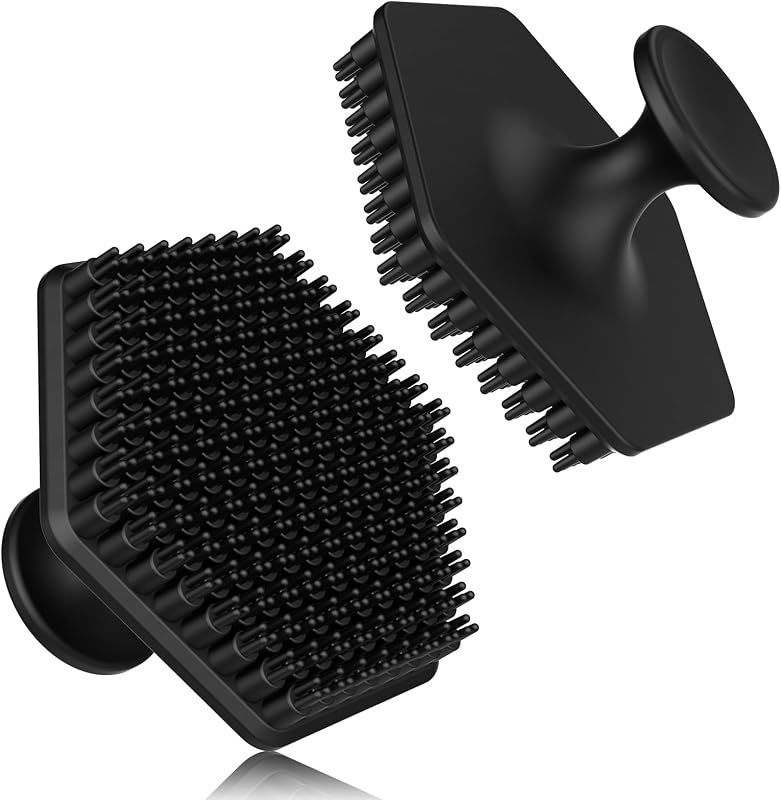 Escova manual de silicone para limpeza facial VWMYQ