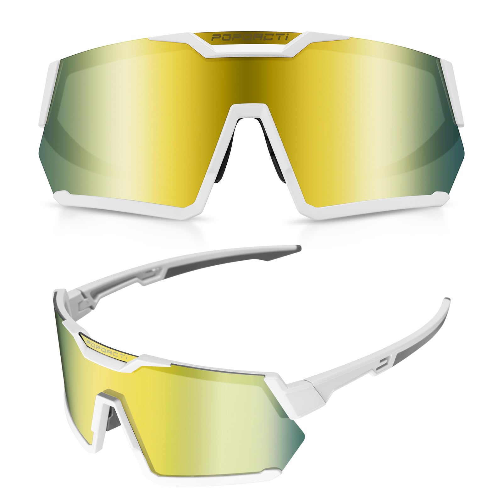 Gafas de sol para ciclismo y deportes, protección polarizada UV400, ligeras y duraderas para hombres y mujeres