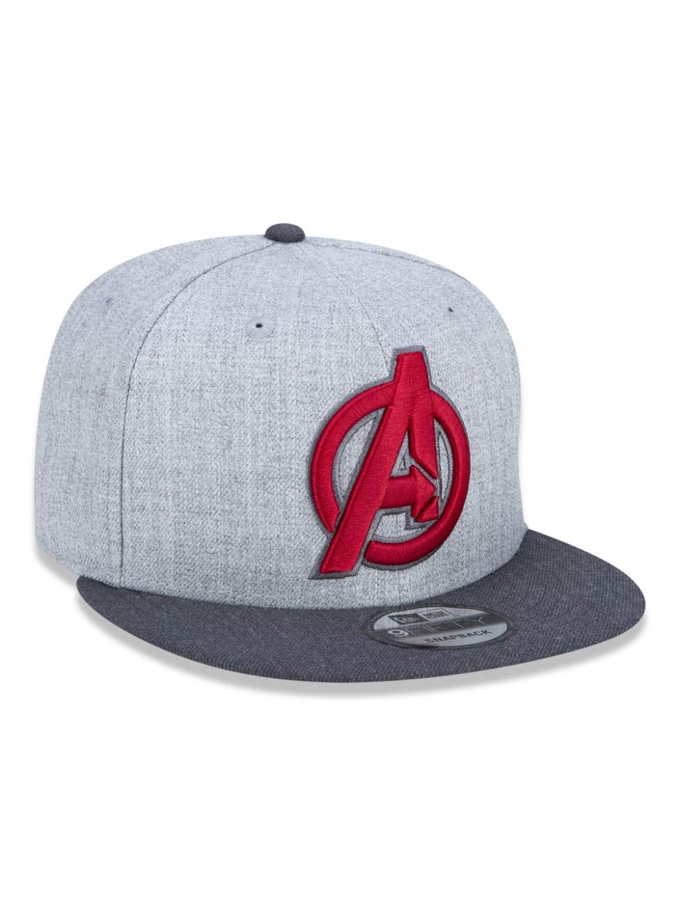 New Era Avengers 9fifty Snapback Cap Comic Graphite