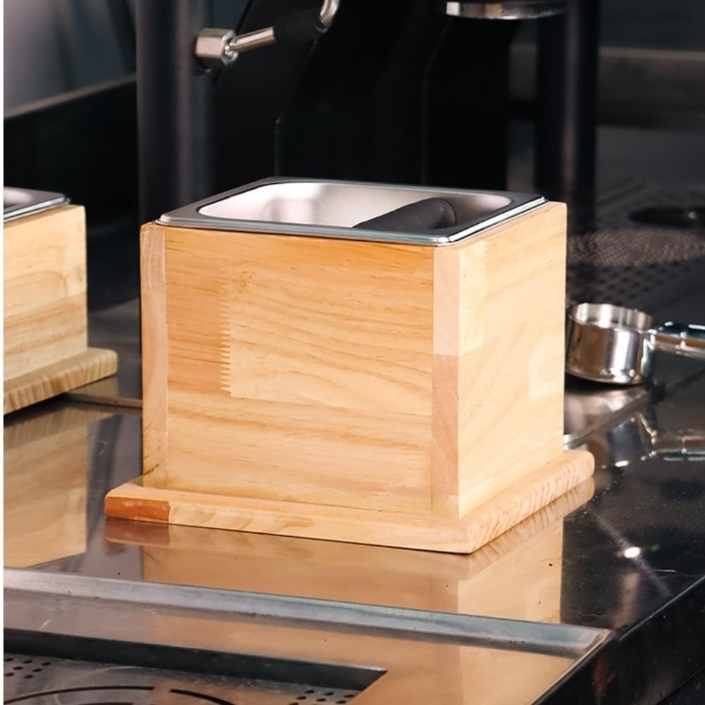 Scatola Fondi per caffè Design Naturale Anti-Rumore Scatola Fondi(B)