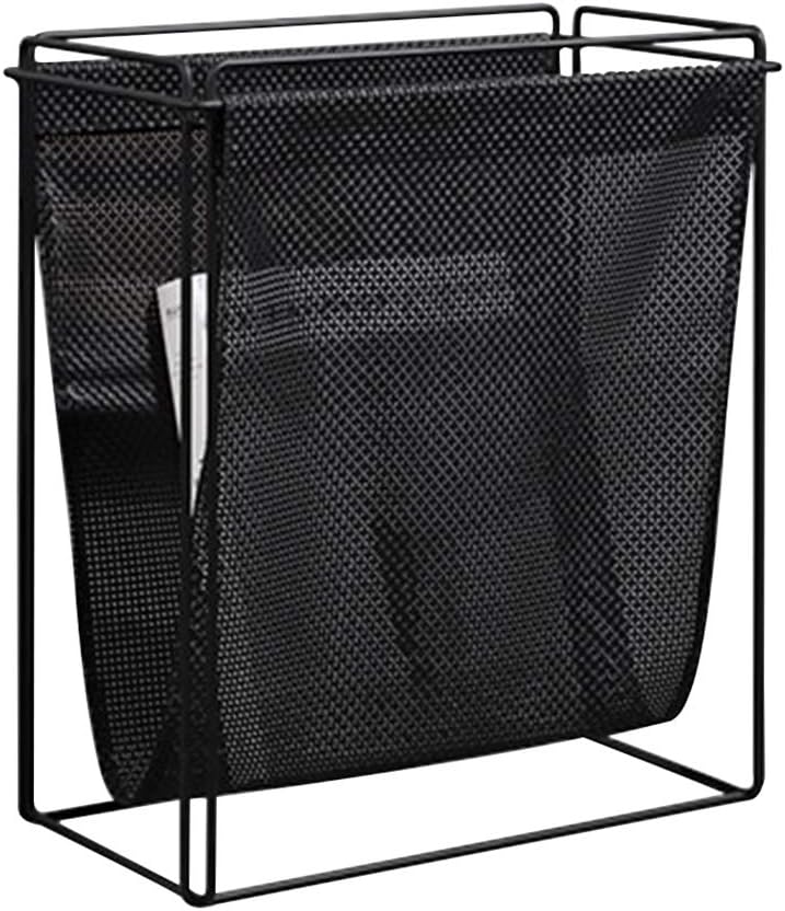 Amazon.co.jp マガジンバスケット マガジンラック錬鉄製の収納用バスケットクリエイティブな居間の収納近代的なミニマルソファマガジン