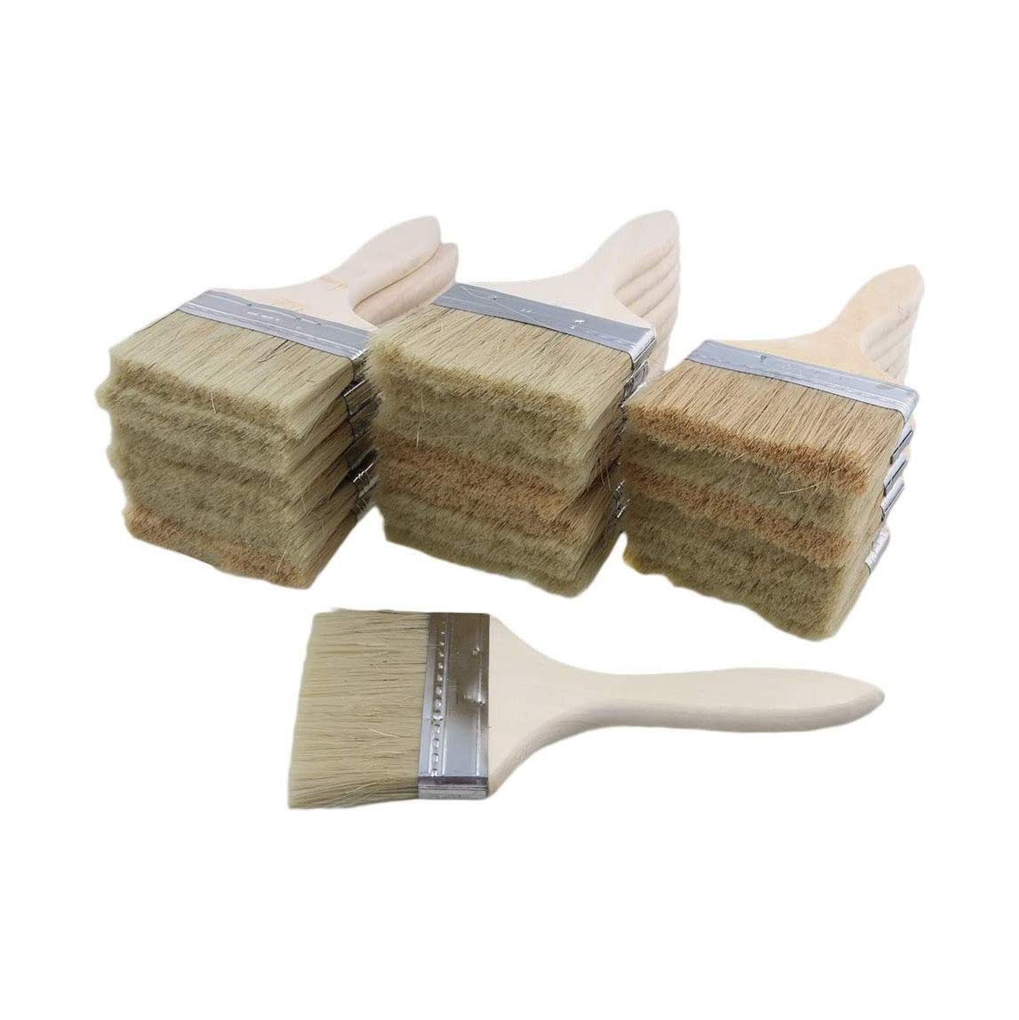 Zunedhys 18 Pack Of 4 Inch (89Mm) Paint Brushes And Chip Paint Brushes For Paint Stains Varnishes Glues And