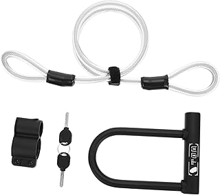 HEMOTON Steel Cable Bike Supplies Toolbox Lock Pink Wallpaper for Bedroom Wheel Portable Locks Lock Wire Chain Lock U- Locks Cable Safety Lock Cable Carbon Steel Set to Weave