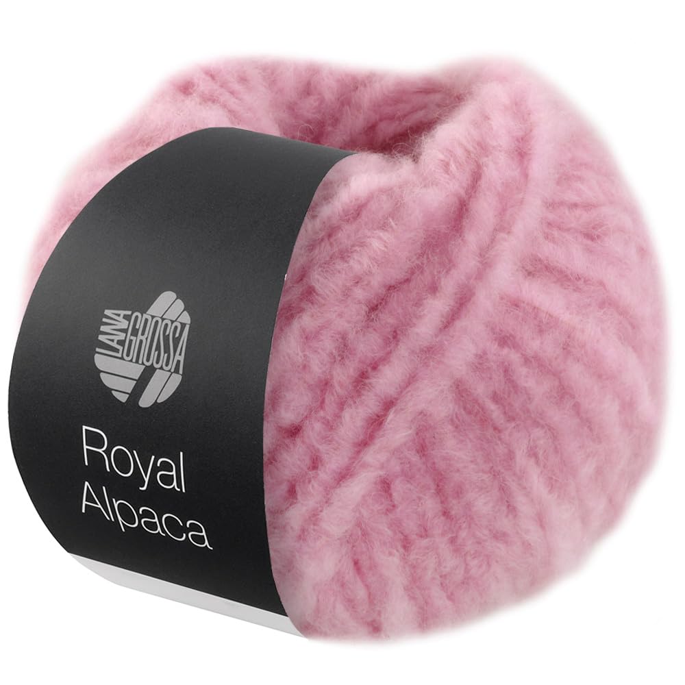 LANA GROSSA Royal Alpaca - Fil à Effet Volumineux En Fibres D'alpaga Les Plus Fines - Fil