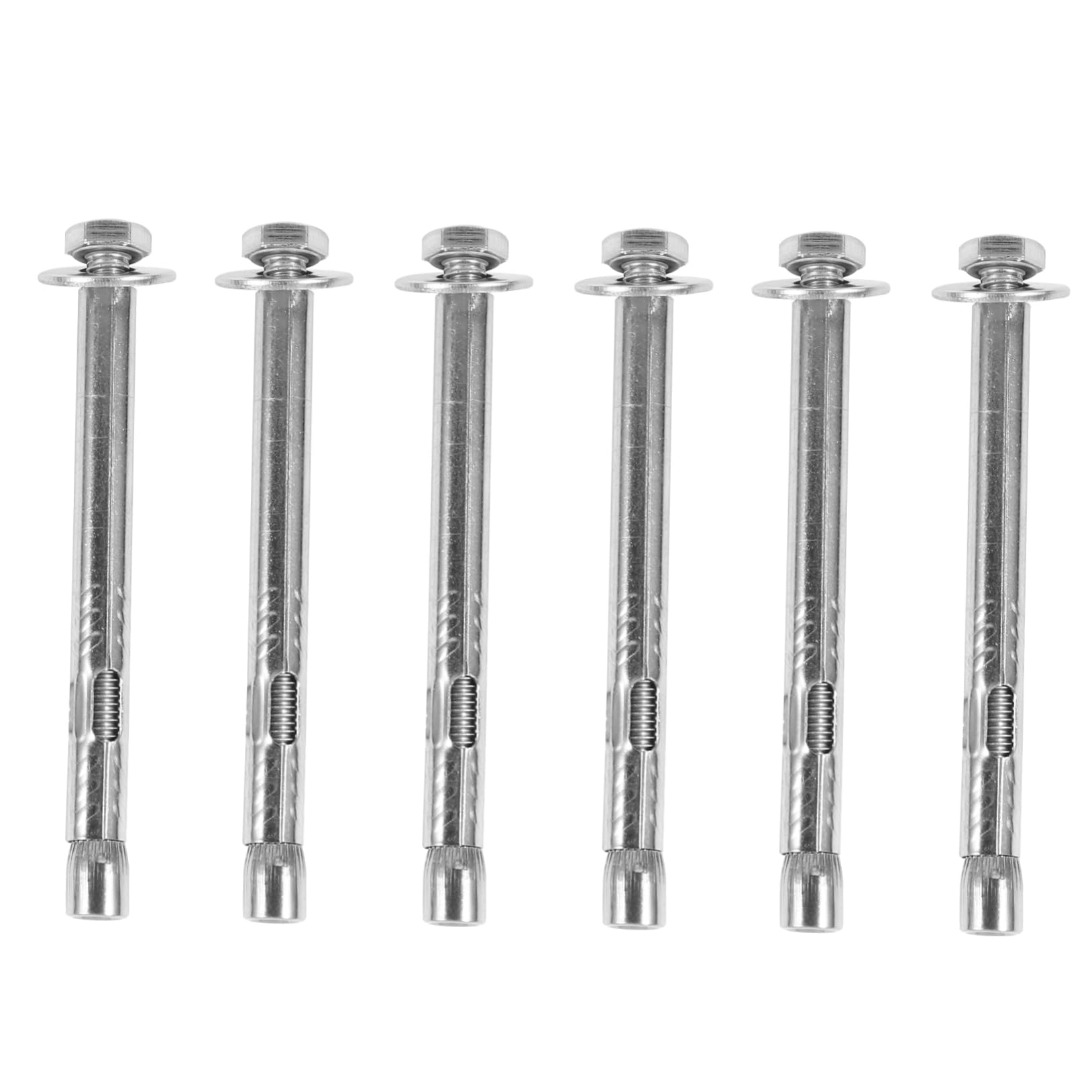 Alipis Expansion Bolts Fastener Stainless Steel External Expansion Anchor Bolt Nut Sleeve Drywall Anchor Screws
