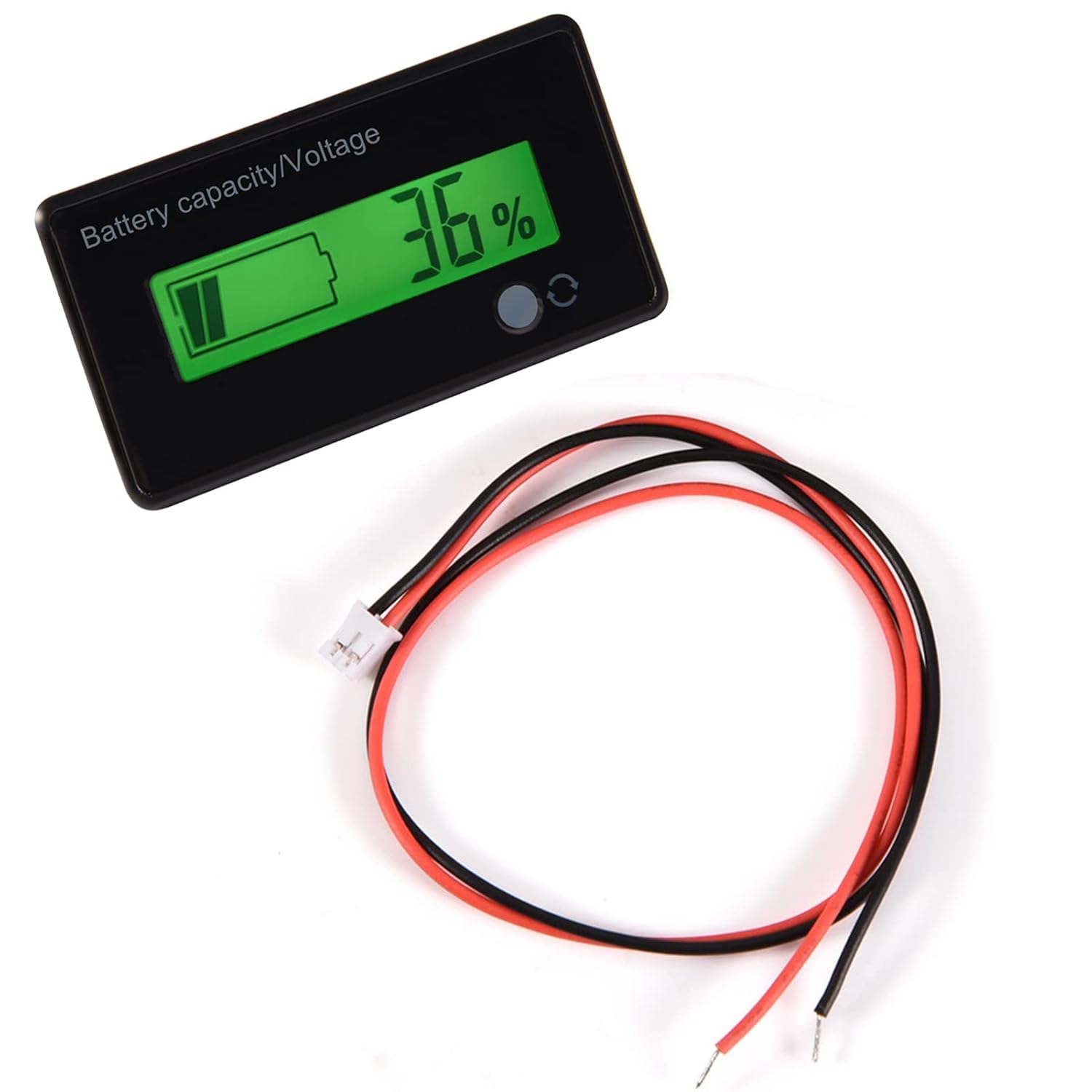 Voltage Monitor Meter Round 48 Volt Battery Performance Monitor Htn PCB