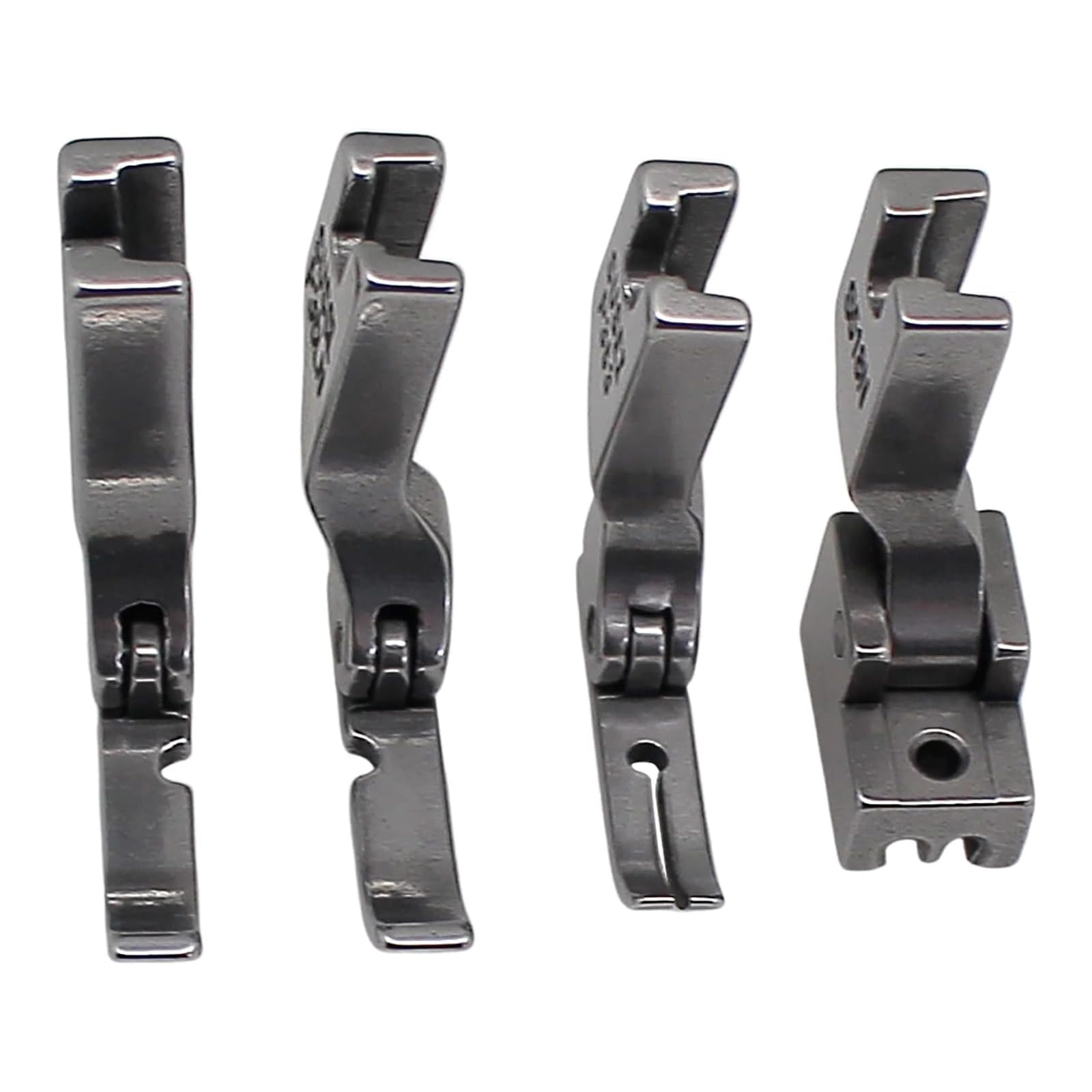 4PCS Metal Presser Foot Stitching Presser Foot for Various Industrial Sewing Machine for Efficient and Accurate Industrial Machine Feet