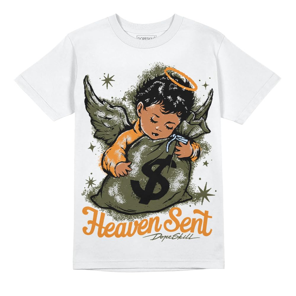 DopeSkill Graphic Tee Streetwear Hip Hop Hypebeast Street Style Crew Neck Unisex T-Shirt Sneaker Colour Matching Shirts Angel
