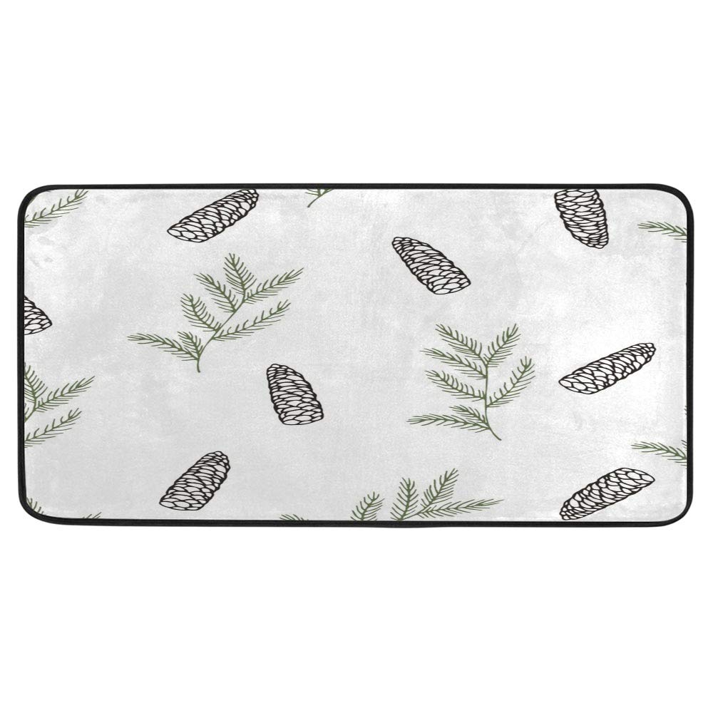 Tapis de cuisine rembourré et tapis de bureau antidérapant décoration intérieur